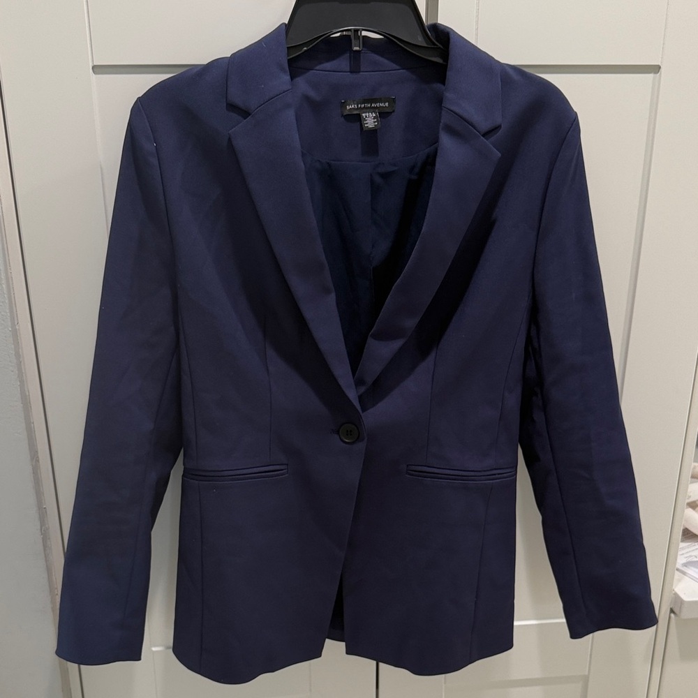 Saks Fifth Avenue Deep Blue Blazer